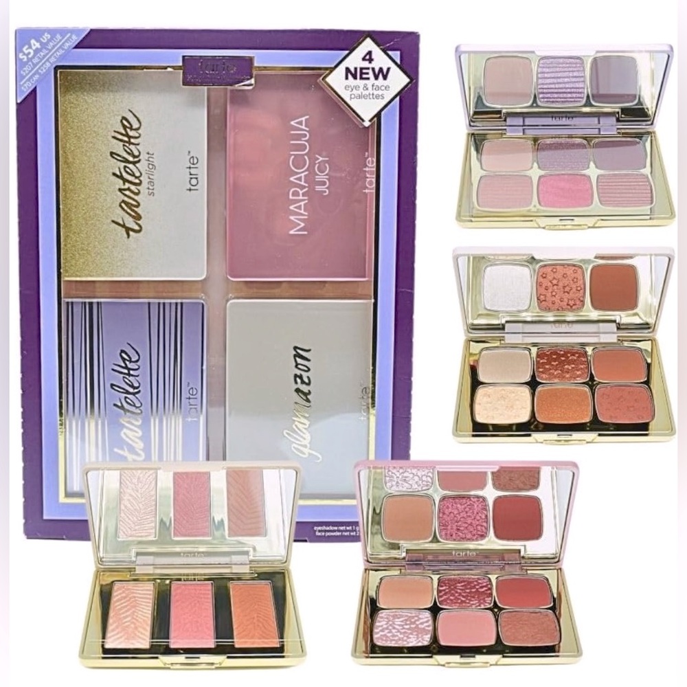 TARTE ALL-STARS AMAZONIAN CLAY COLLECTOR’S GIFT SET! 4 LIMITED EDITION! *FIRM*